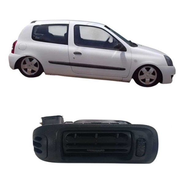 Difusor Ar Painel Esquerdo Motorista Clio 2p 2006 A 2012