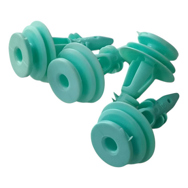 Kit 4 Fixador Acabam Extern Retentor Port Trase Grand Cherok