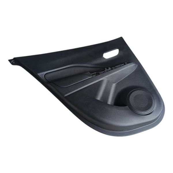 Forro Porta Traseira Esquerda Kicks 2017 À 2021 Preto