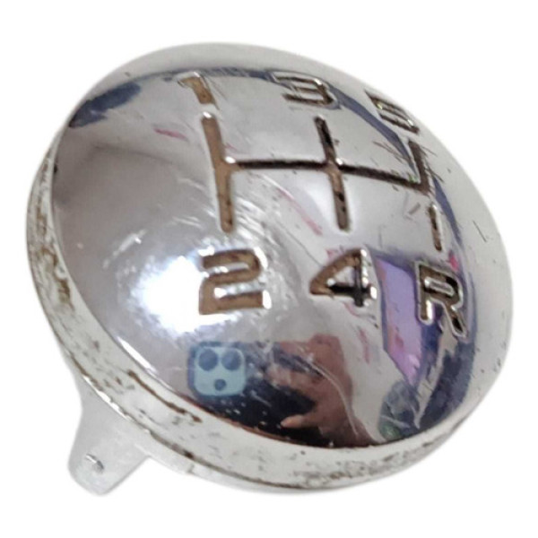 Acabamento Cromado Manopla Marcha C3 Aircross 2018 Prateado