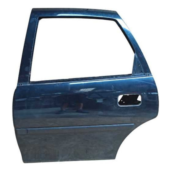 Porta Traseira Esquerda Gm Vectra 1997 À 2005 Traseira Esquerdo Azul-marinho