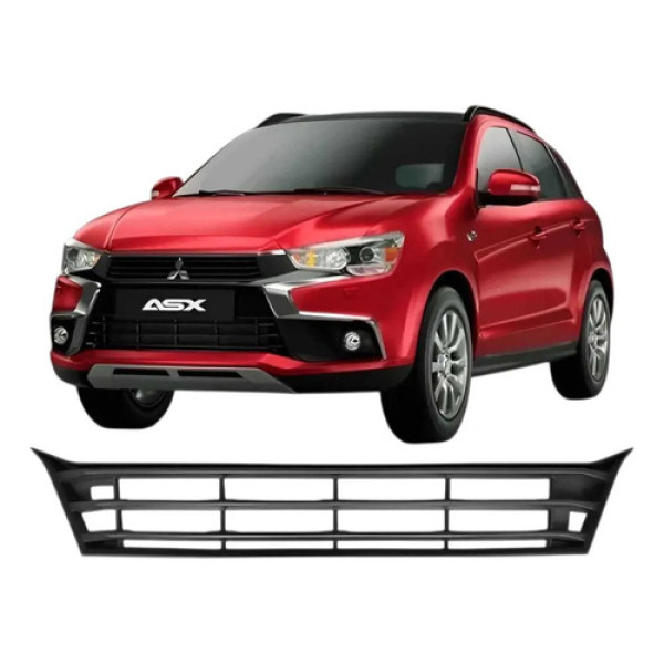 Grade Para-choque Asx 2017 2018 2019 2020 6402a431 Preto Ambos Lados