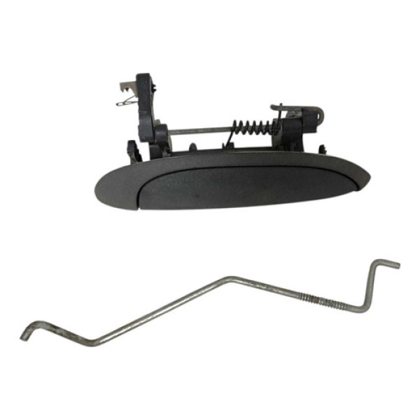 Maçaneta Direita Clio 2p 2006 Cinza Dianteira/traseira