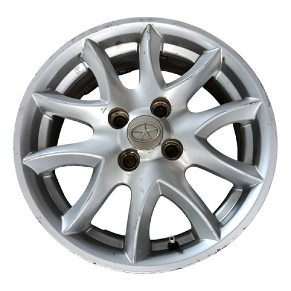 Roda Liga Leve Aro 15 4x100 Mm J3 Motors 2010 À 15 ~detalh