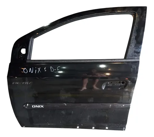 Porta Dianteira Esquerda Onix Prisma Activ 2013 A 2019 Dianteira Esquerdo Preto