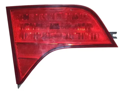 Lanterna Tampa Traseira Esquerda Civic 2007 Á 2011 ~ Detalhe Esquerdo/motorista Vermelho